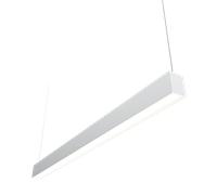 Ansell AVAS4/1/W Vasco EVO CCT Multi Wattage 4ft/1200mm Bi-Directional Suspended/Surface Linear 3000K/4000K White