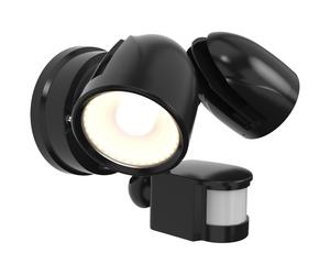 Ansell AZEKER/BL/PIR Zeker IP65 CCT Security Light PIR 3000K/4000K/5000K 25W Black