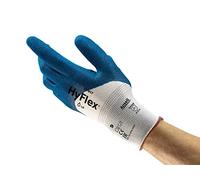 Ansell HyFlex 11-917 Work Gloves for Oily Environments, Mechanics Glove for Multi-Purpose, Second Skin Feel Liner, Mechanical Protection, Reusable, Men Women, Size M (12 Pairs)