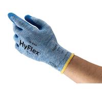 Ansell HyFlex 11-920 Work Gloves for Oily Environments, Mechanics Glove for Multi-Purpose, Second Skin Feel Liner, Mechanical Protection, Reusable, Men Women, Size M (12 Pairs)