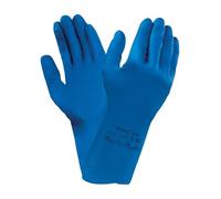 Ansell Latex Gloves Versatouch 87-195 AN87-195L, 1 Pair, Blue, Large