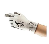 Ansell Mechanical Protection HyFlex 11-644 Handling Gloves PU (Polyurethane) White Size 10 12 Pairs