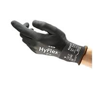 Ansell Mechanical Protection HyFlex 11-849 Handling Gloves Nitrile Black Size 10 12 Pairs