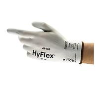 Ansell Mechanical Protection HyFlex 48-100 Handling Gloves PU (Polyurethane) White Size 9 12 Pairs