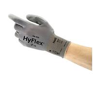 Ansell Mechanical Protection HyFlex 48-102 Handling Gloves PU (Polyurethane) Grey Size 7 12 Pairs of 2 Gloves
