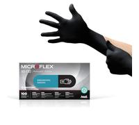 Ansell Microflex 93-732, Multipurpose Nitrile Disposable Gloves for Precise Handling and Mechanical Tasks, Latex Free, Powder-Free, Size XS (100 Pieces)