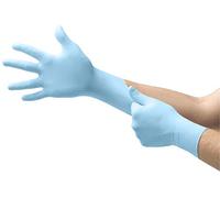 Ansell MicroFlex 93-833 Powder-Free Disposable Gloves, Multipurpose Nitrile Gloves, Chemical Protection, Mechanics, Blue, Size M (250 Gloves)