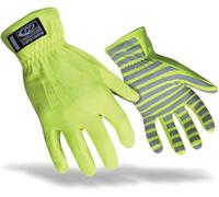 Ansell Ringers Gloves TrafficR-307 Reflective Gloves for Traffic Control, High Visibility, Green, Medium (307-09)