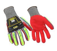 Ansell Ringers R065 Safety Work Gloves Mechanical Protection, Size 9 (L), (12 Pairs)