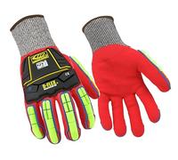 Ansell Ringers R068 Safety Work Gloves Mechanical Protection, Size 9 (L), (10 Pairs)