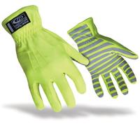 Ansell Ringers TrafficR-307 Reflective Gloves for Traffic Control, High Visibility, Green, X-Large