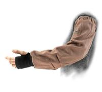Ansell Safe-Knit 59-416 Cut Resistant Protection Sleeve, High Mechanical Protection, Breathable Design, Professional Safety Workwear, Industrial PPE, Men Women, Brown (12 Pieces)
