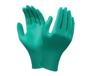 Ansell Touch N Tuff 92-600 Latex Gloves Extra Large Green (Pack of 1000) AN92-600XL
