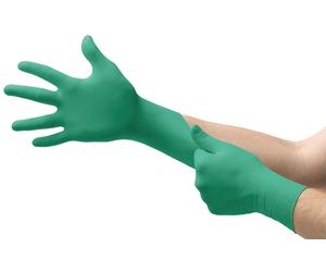 Ansell TouchNTuff 92-600 Nitrile Disposable Chemical Resistance Gloves (Box 100)