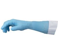 Ansell TouchNTuff 93-263 Nitrile Disposable Gloves, Chemical Resistant, Mechanical Protection, DIY Applications, Examination Glove, Industrial Safety PPE, Size L (50 Gloves)