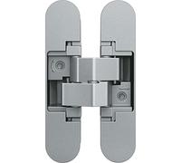 Anselmi Door Hinge Concealed AN1603D - Concealed Hinge for Doors up to 60 kg - 3D Adjustable - 180 Degrees Die-Cast Zinc Chrome-Plated Matt