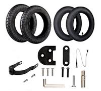 ANSENI Wanda Wheel Kit 10 Inches Compatible with Xiaomi M365, 1S, Pro, Pro2, 10 Inch Tyre Replacement Electric Scooter, Air Chamber 10 Inch, Valve Adapter (with M365/M365Pro Holder)