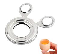 Anseom 1PCS Egg Cutter, Silver Stainless Steel Egg Shell Remover Egg Top Cutter for Boiled Eggs, Egg Opener Kitchen Gadget Tool for Any Egg Size, for All Kinds Soft Boiled Hard Boiled Egg or Raw Egg