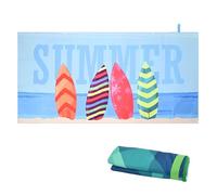 Anseom Large Beach Towels 180x90cm, Microfibre Beach Towel Sand Free Quick Dry Swimming Towel, Super Absorbent Bath Towel Soft Large Towels for Beach Pool Travel (Skateboard)