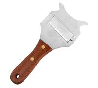 Anseom Stainless Steel Truffle Slicer, Professional Cheese Slicer Truffle Shaver Adjustable Blade with Wooden Handle, Chocolate Shaver for Home Kitchen Restaurant