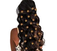 Ansh Rose-Juda Hair Pins: Effortlessly elegant with pearl bead accents. Each pack contains 24 pieces, perfect for easy DIY styling and enhancing your hairstyle_2279_Golden