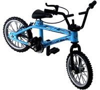 Anshka 2023 New Tech Deck Finger Bike Bicycle Toys Boys Kids Children Wheel BMX Model Toy, for the children with ADHD, anxiety disorders of the working people, depression people (Blue)