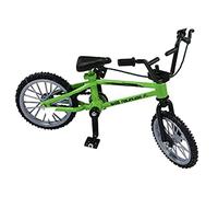 Anshka 2023 New Tech Deck Finger Bike Bicycle Toys Boys Kids Children Wheel BMX Model Toy, for the children with ADHD, anxiety disorders of the working people, depression people (Green)