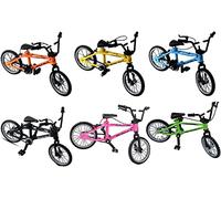 Anshka 2023 New Tech Deck Finger Bike Bicycle Toys Boys Kids Children Wheel BMX Model Toy, for the children with ADHD, anxiety disorders of the working people, depression people (Mixed 6pcs)