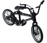 Anshka 2023 New Tech Deck Finger Bike Bicycle Toys Boys Kids Children Wheel BMX Model Toy, for the children with ADHD, anxiety disorders of the working people, depression people (Black)