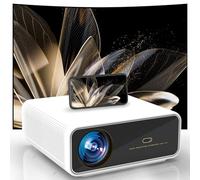 Ansi 1800 4K Outdoor Smart Projector with WIFI and Bluetooth, Auto Focus, DoIby Audio, ARC, PPT, Outdoor Cinema Projector 4k HDR10+30W Speaker, Zoom 50%