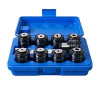 ANSI Collets, 0-6'', 8, 5/32'', 10, 3/16'', 12, 7/32'', 1/4'', 5/16'', 3/8'', 7/16'', 1/2'' collets for M16R Electric Tapping Machine