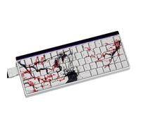 ANSI ISOS Layout Original Profile Key Cap PBTS Plum 61/64/68 Plum Side Print Key Cap Ink Plum Blossom