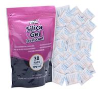 ANSIO 10 Gram Silica Gel Desiccant Sachets Moisture Absorbers - Pack of 30