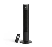 ANSIO 40” Tower Fan with Remote Control, 3 Speed Settings, 3 Airflow Modes, 60° Oscillation, 1-7 Hour Timer, LED Display, Slim Floor Standing Fan for Home & Office