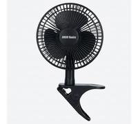 ANSIO® 6 Inch Clip On Fan - Mini Desk Fan with Clamp, Plug in Portable Fan with 2 Speed Settings, 360° Rotatable Head & 45° Tilt Adjustment, Clip Fan for Bed, Desk & Office - Black