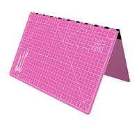 ANSIO Craft Cutting mat A2 Self Healing Foldable Cutting Mat - Quilting, Sewing, Scrapbooking, Fabric & Papercraft - Imperial 23 Inch x 17 Inch - Pink
