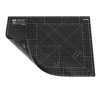 ANSIO Craft Cutting Mat Self Healing A2 Double Sided 5 Layers - Quilting, Sewing, Scrapbooking, Fabric & Papercraft - Imperial/Metric 22.5 Inch x 17 Inch / 59cm x 44cm - Black