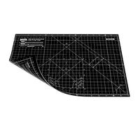 ANSIO Craft Cutting Mat Self Healing A3 Double Sided 5 Layers - Quilting, Sewing, Scrapbook, Fabric & Papercraft - Imperial/Metric 17 Inch x 11 Inch / 42cm x 27cm - Black/Black