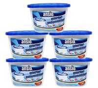 ANSIO Dehumidifier Disposable Pack of 5 Room Moisture Absorber Condensation Remover De Humidifiers for Damp, Mould in Home, Bathroom, Window, House, Kitchen, Wardrobe, Bedroom Interior Moisture Traps