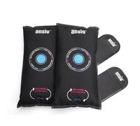 ANSIO® Reusable Car Dehumidifier Bag with Anti-Slip Mats, Pack of 2-900g Helps Reduce Moisture & Condensation in Cars | Dehumidifier for Windscreen, Dashboard & Interior | Microwave Rechargeable