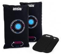 ANSIO® Reusable Car Dehumidifier Bags 900g (Pack of 2) with Anti-Slip Mats