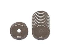 ANSIO Rotary Cutter Blades 45mm x 10 Pack | Compatible with OLFA, Fiskars 45mm Rotary Cutter | Perfect for Quilting, Patchwork, Crafts and Sewing