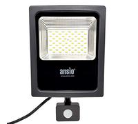 ANSIO Security Lights Outdoor Motion Sensor, 30W LED Floodlight, PIR Lights Outdoor Daywhite (5000K) 270 W Halogen Light Equivalent IP65 Waterproof, Suitable for Garden, Shed, Garage, Lawns