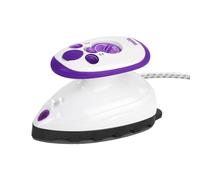 ANSIO Travel Iron Quilting Mini Steam Generator Craft Iron - Purple/White