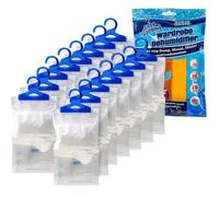 ANSIO® Wardrobe Dehumidifiers Disposable Hanging Bags Pack of 60