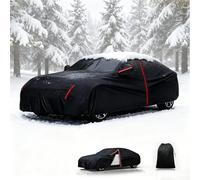 Ansixeay Car Cover for VW Fox 2003-2021 Waterproof Car Covers, Full Cover Outdoor Protection, Anti-frost ice snow Rain Sun Dust cover with Zip and Cotton