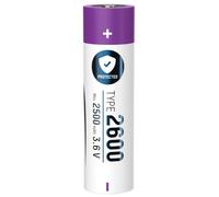 Ansmann 1307-0002 Li-Ion 18650 Battery 3.6V 2600mAh with Micro USB