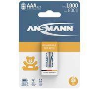 Ansmann 1321-0001 AAA Rechargeable NiZn Battery 550mAh 1.6V 4pcs