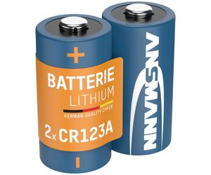 Ansmann 1510-0023 CR17335 Camera Battery 3V Lithium 1375mAh 2 pcs