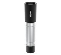 ANSMANN Daily USE LED Torch 300B Including C Batteries - LED Torch Ideal for Use in The Home Garage Car Workshop or Camping - LED Light Handy & Robust 315 Lumen, Silver